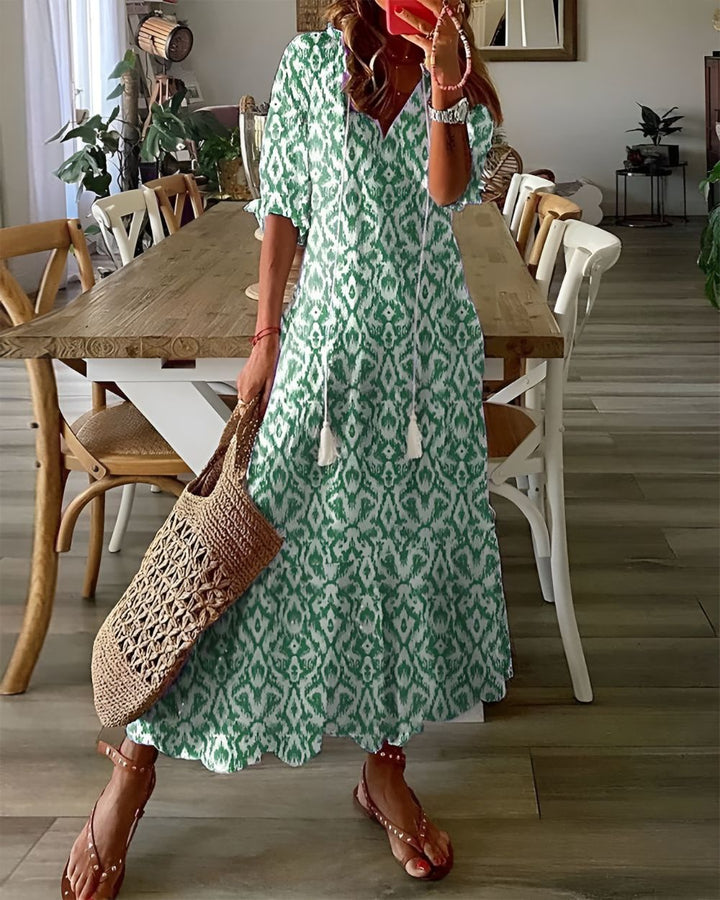 Vestido Bohemio Fluido para Cubrir