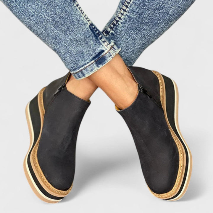 Eleganckie wodoodporne buty komfortowe