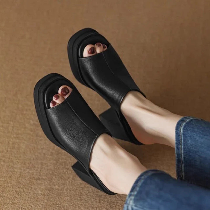 Elevated Platform Comfort Sandals