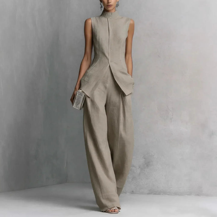 Conjunto casual de dos piezas para primavera y verano