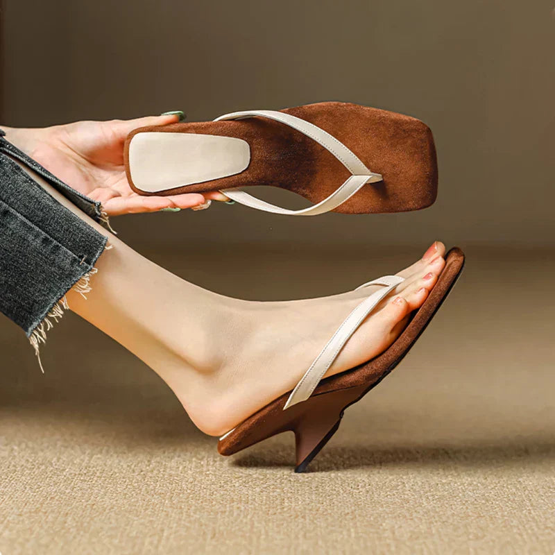Sandalias cómodas de cuña para uso diario