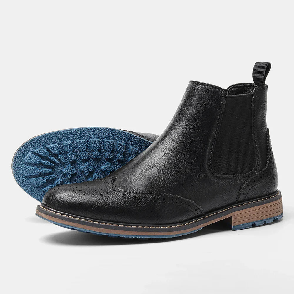 Men's Classic Sturdy Grip Chelsea Men's Boots