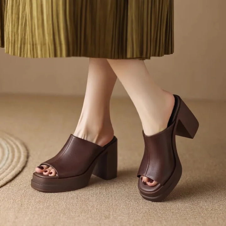 Elevated Platform Comfort Sandals
