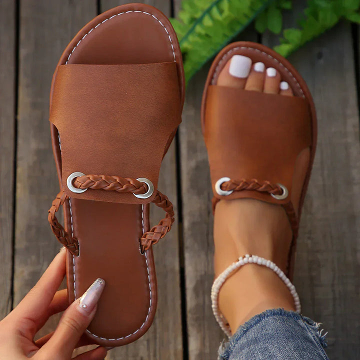 Boho Woven Comfort Sandals
