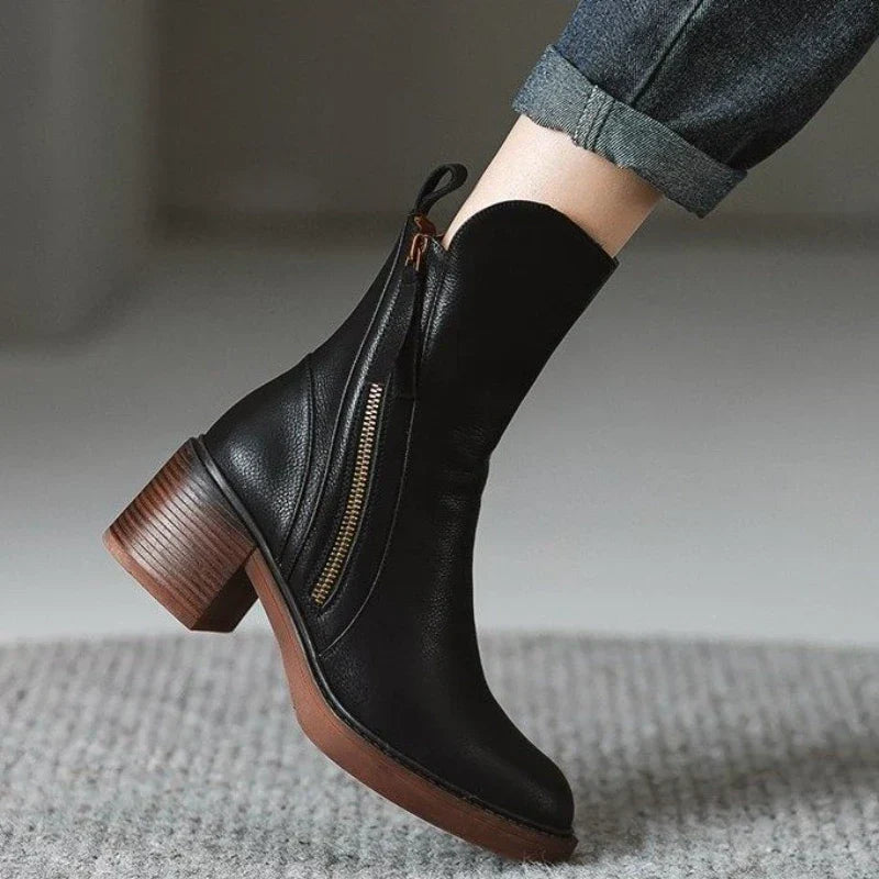 Minimalist Ankle Comfort Boots