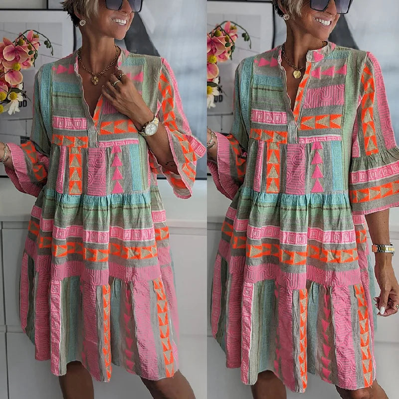 Elegant Spring Mini Dress