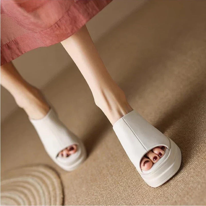 Elevated Platform Comfort Sandals