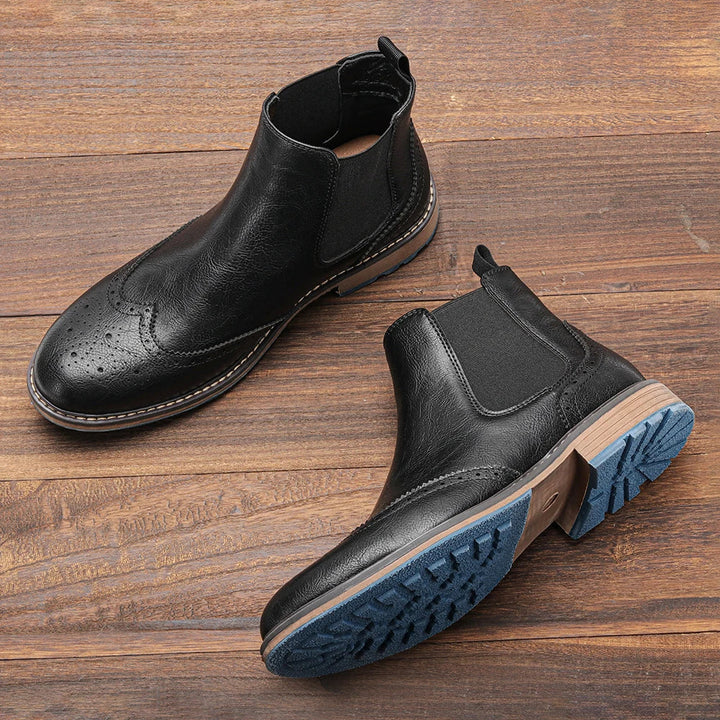 Men's Classic Sturdy Grip Chelsea Men's Boots