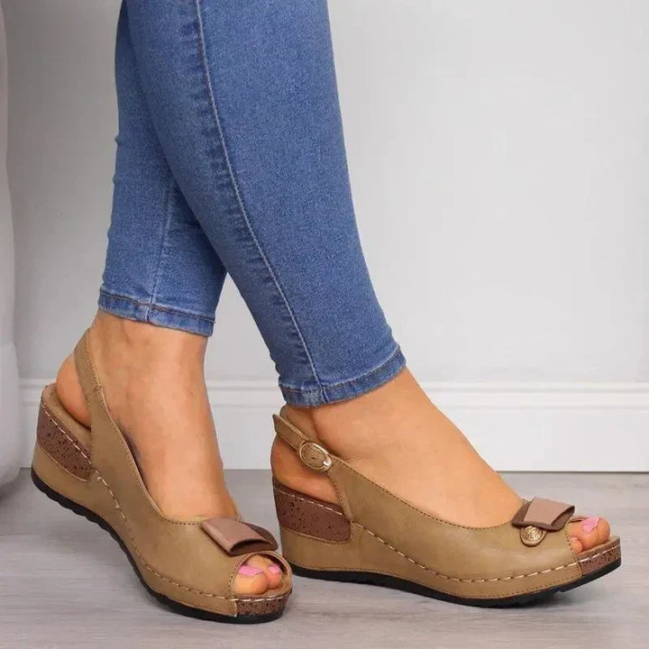 Sandalias ortopédicas con comodidad acolchada