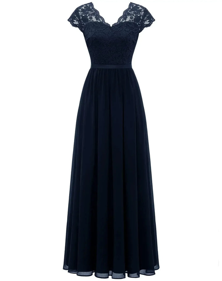Elegant Lace Long Maxi Dress