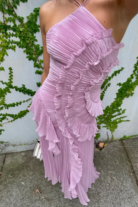 Elegant Halter Maxi Dress