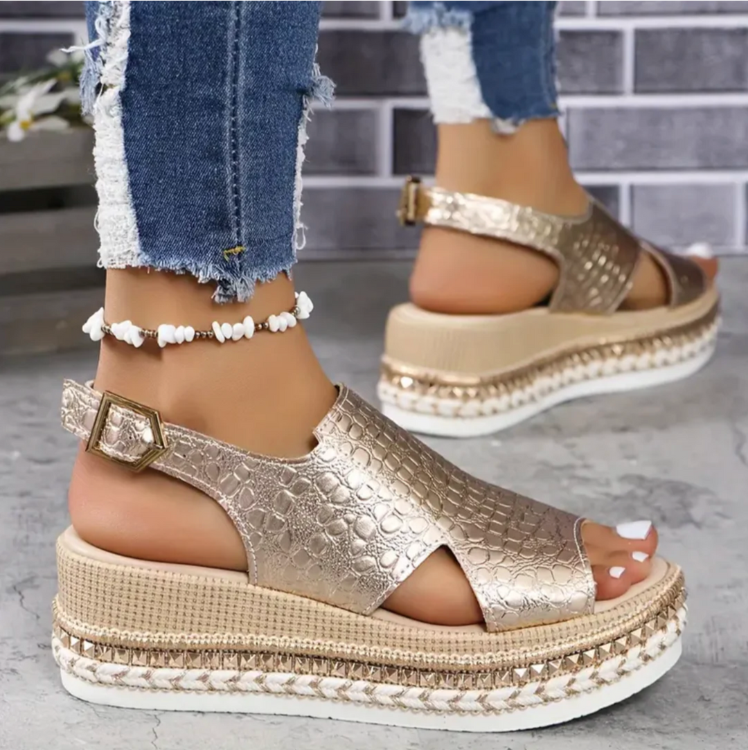 Sandalias ortopédicas de soporte suave
