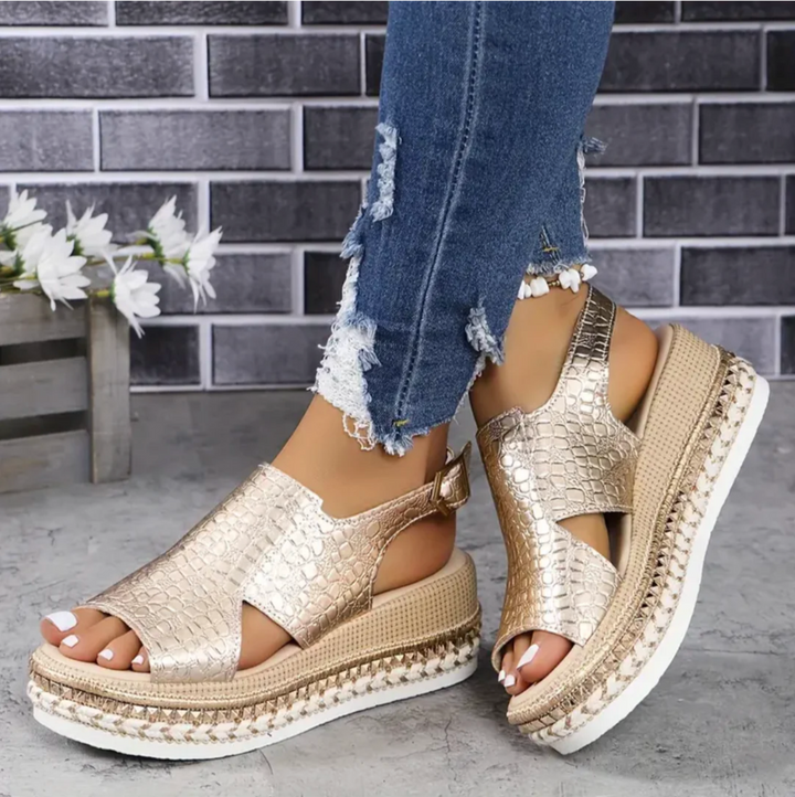 Sandalias ortopédicas de soporte suave