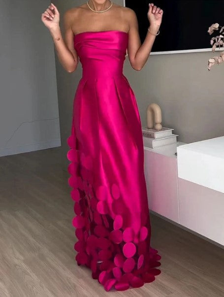 Elegancka sukienka maxi na uroczyste wesela