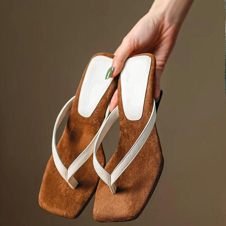 Sandalias cómodas de cuña para uso diario