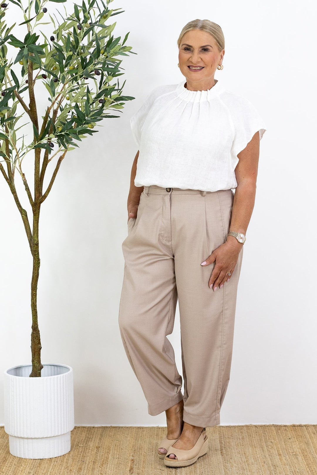 Tailored Breezy Trousers