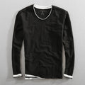 Men's Cotton Long Sleeve Shirt