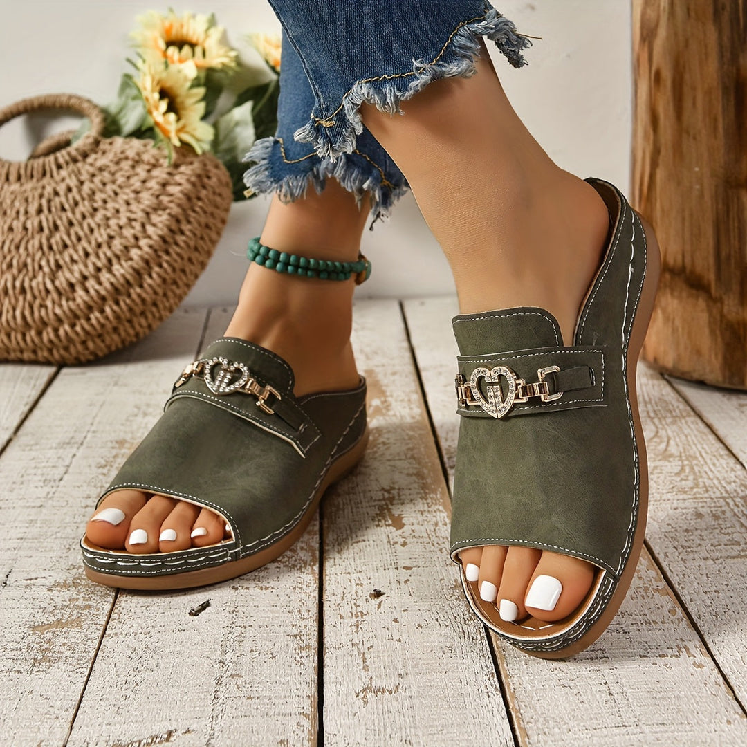 Adjustable Flat Comfort Sandals