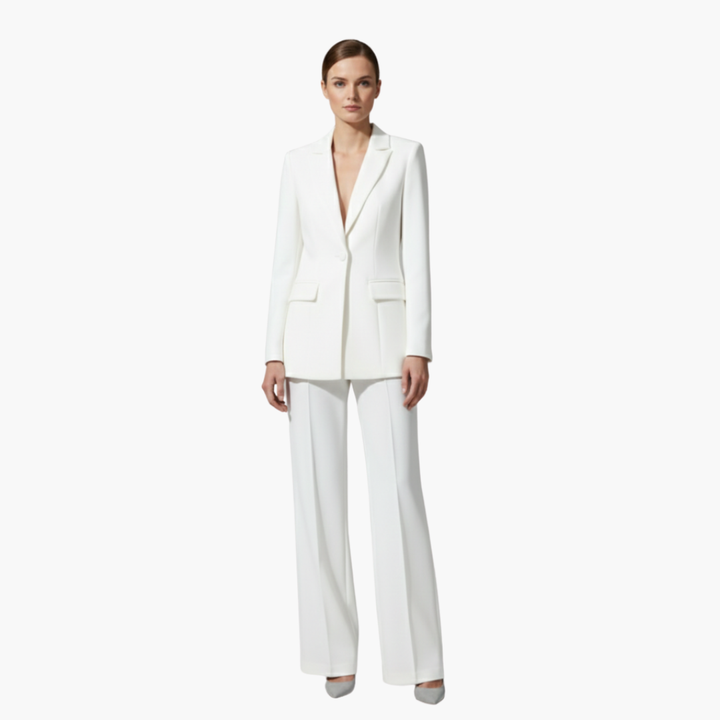 Business Casual Blazer Suit Set
