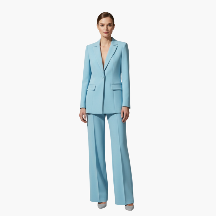 Business Casual Blazer Suit Set