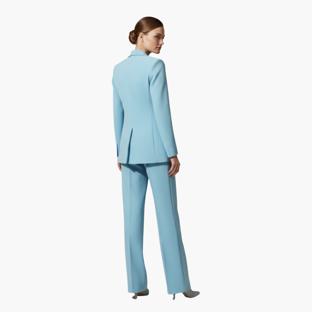 Business Casual Blazer Suit Set