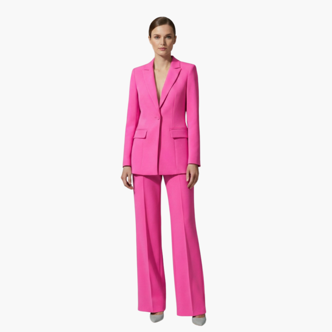 Business Casual Blazer Suit Set