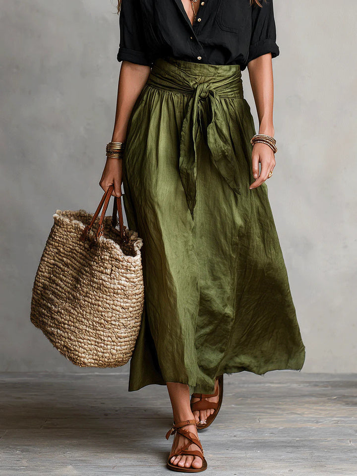 Button-Up Coordinated Two-Piece Set