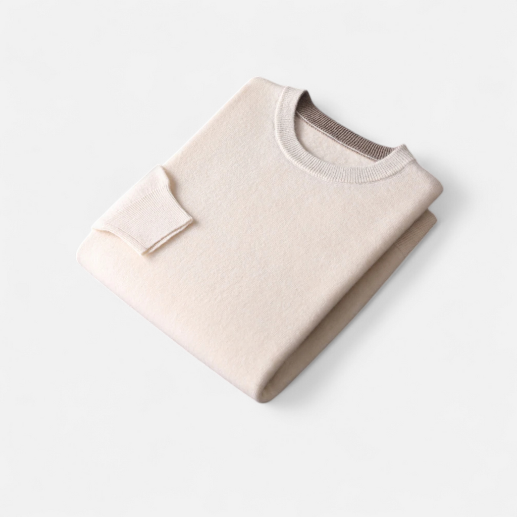 Men's Merino Wool Cashmere Sweater
