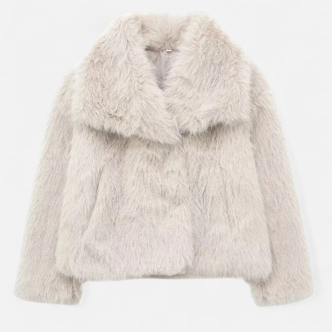 Women’s Elegance Cosy Fluffy Soft Plush Faux Fur Winter Coat