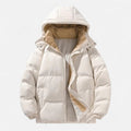 Men's Detachable Hood Padded Jacket