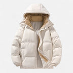 Men's Detachable Hood Padded Jacket