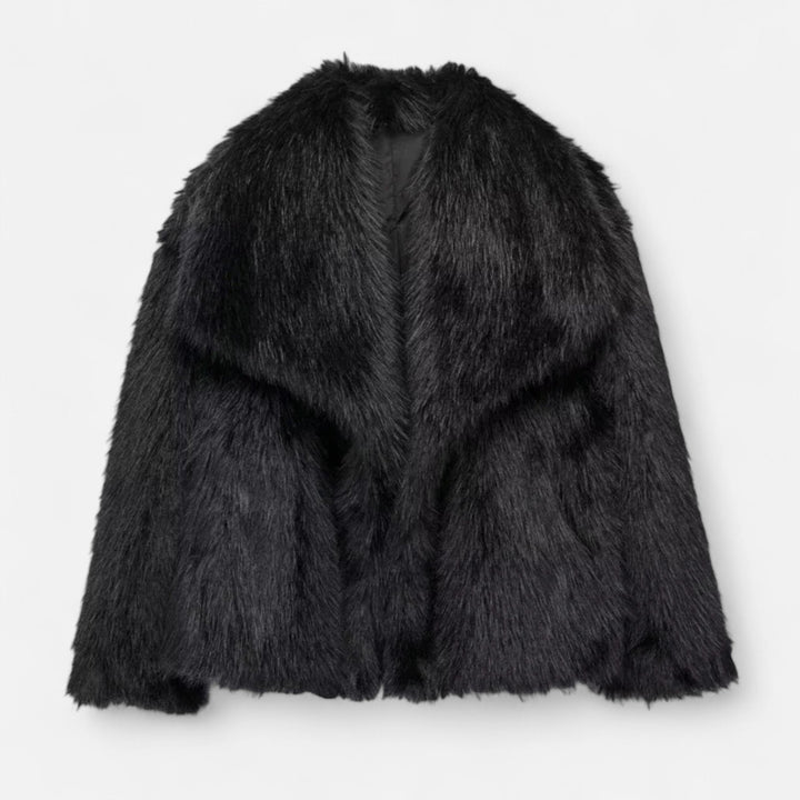 Women’s Elegance Cosy Fluffy Soft Plush Faux Fur Winter Coat