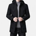 Men's Hooded Cotton-Blend Parka
