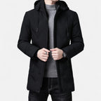 Men's Hooded Cotton-Blend Parka