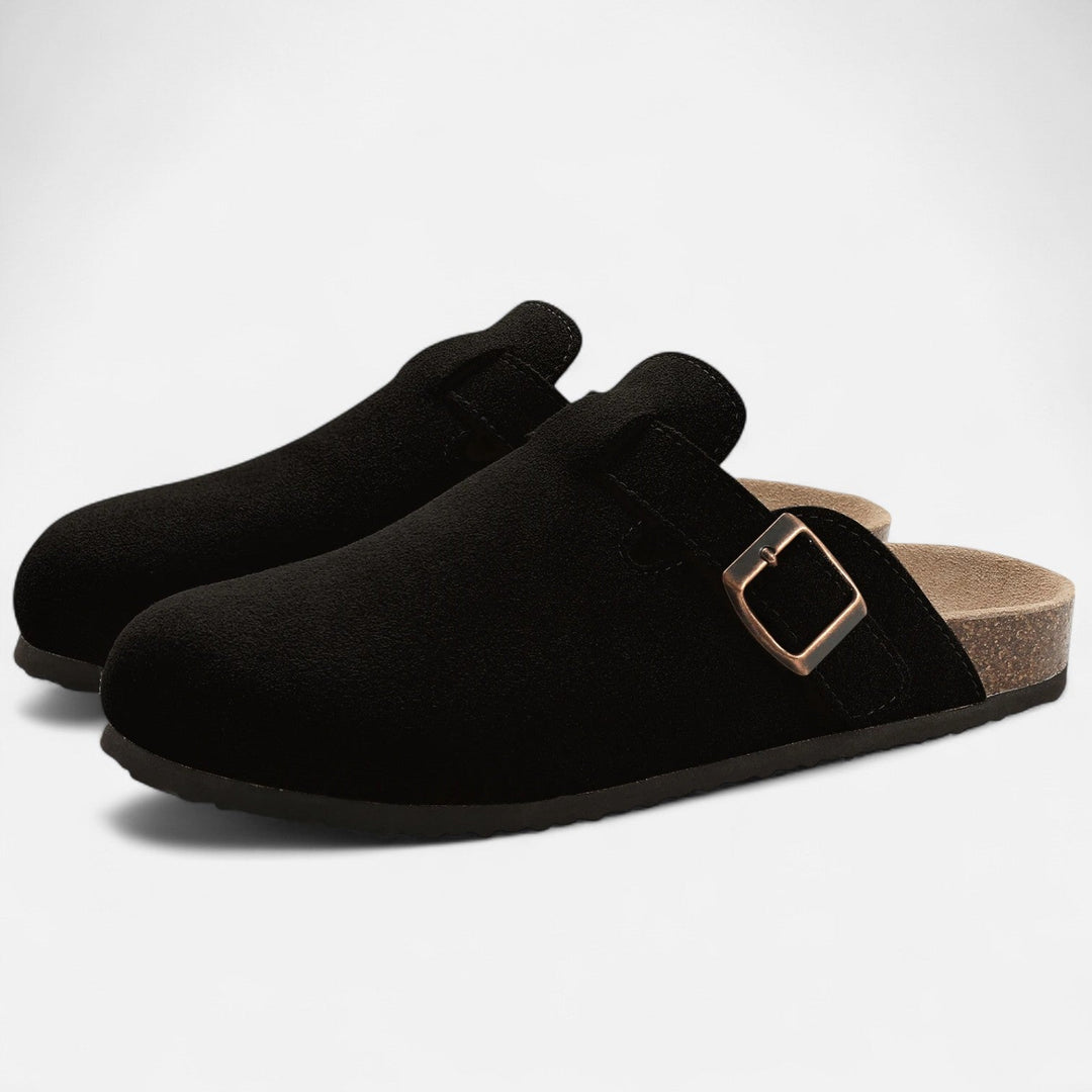 Men’s Trendy Home Indoor Slip-on Suede Mules Loungewear Clog