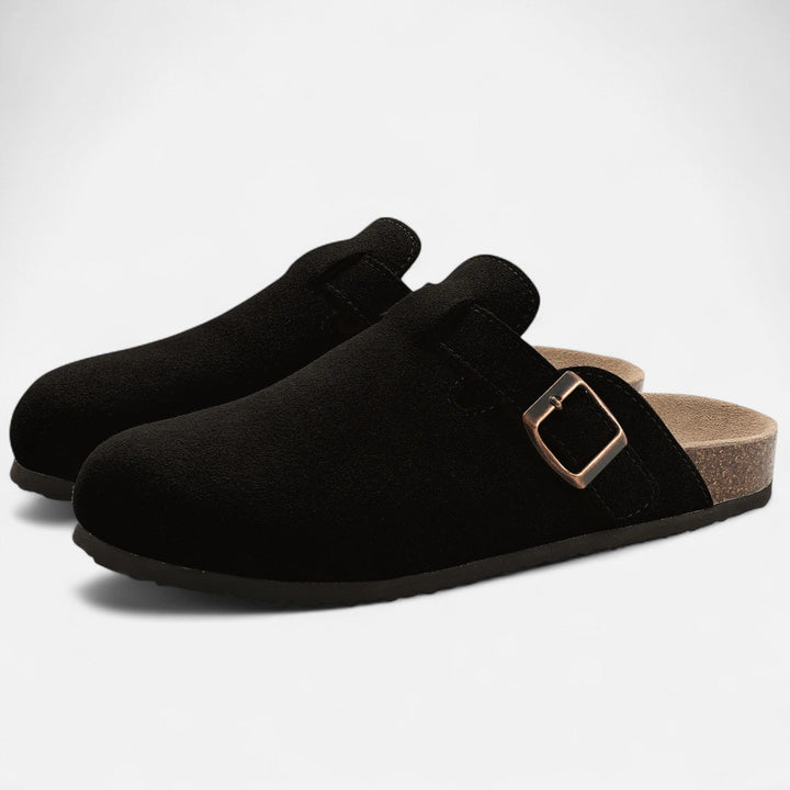 Men’s Trendy Home Indoor Slip-on Suede Mules Loungewear Clog
