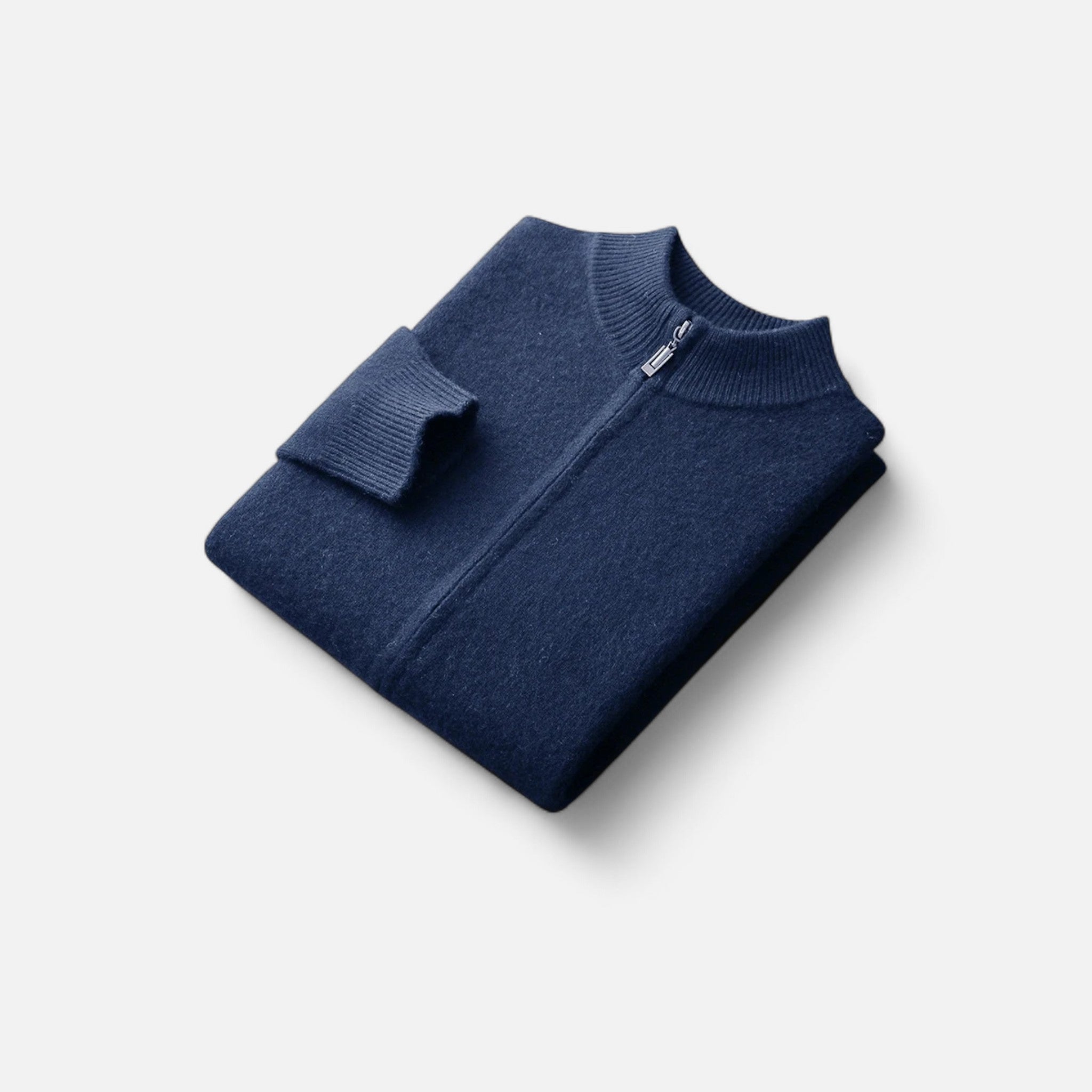Men's Merino Wool Zip Sweater