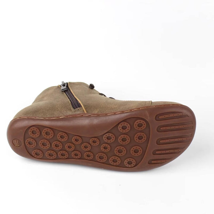 Botas cómodas con cremallera para uso diario