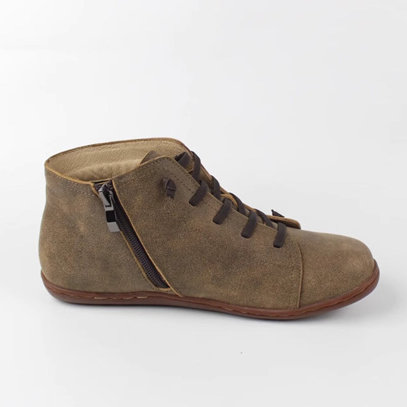 Botas cómodas con cremallera para uso diario