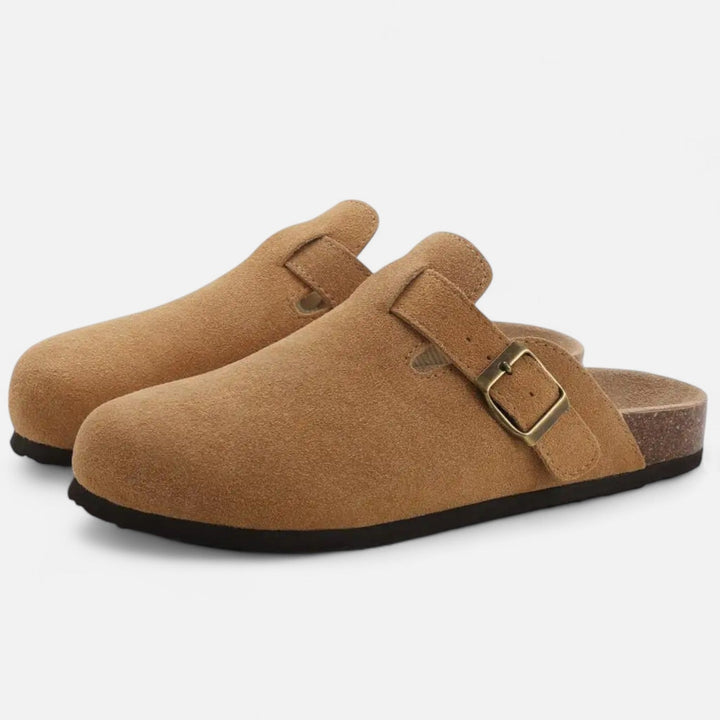Men’s Trendy Home Indoor Slip-on Suede Mules Loungewear Clog