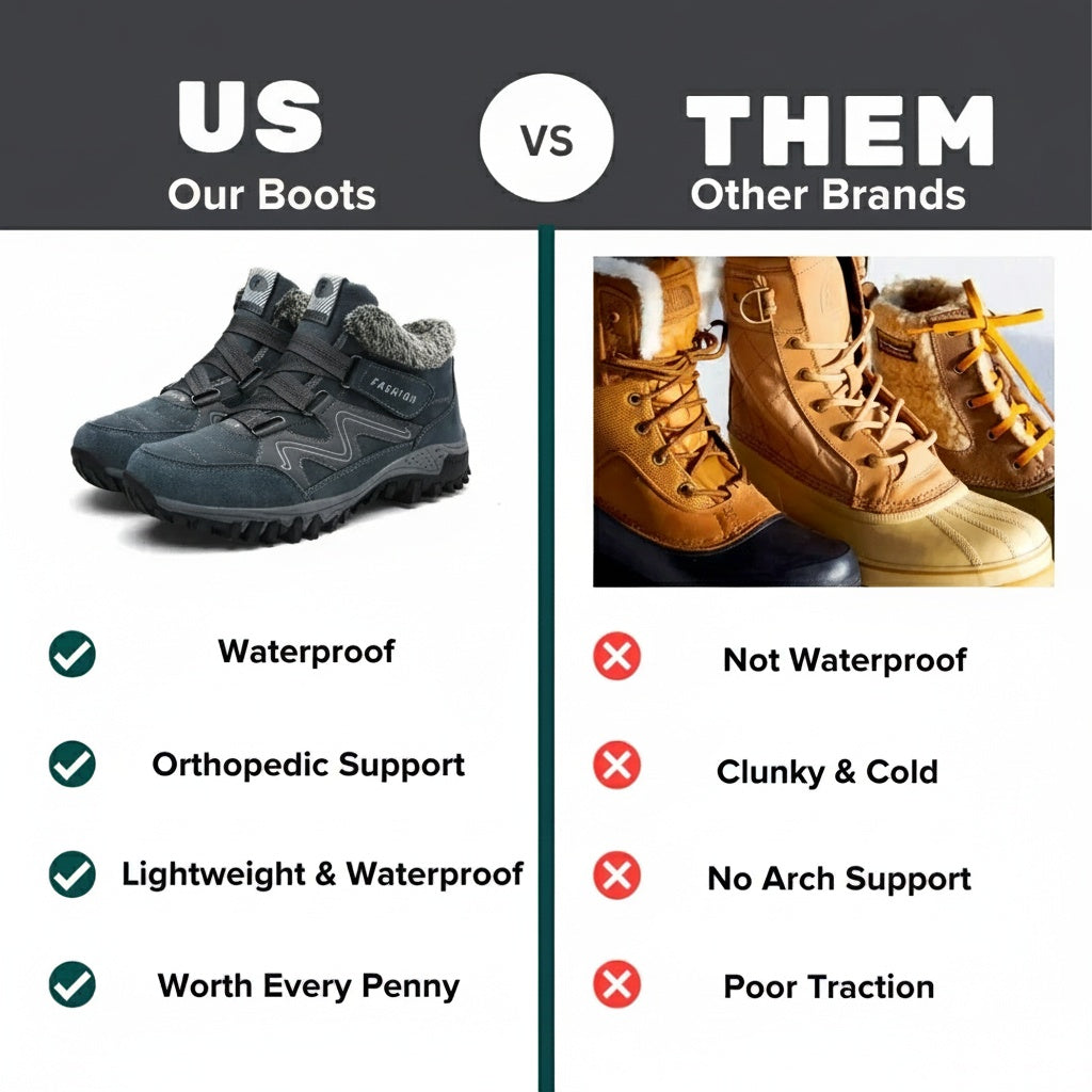 Waterproof Orthopedic Comfort Boots