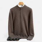 Men's Merino Wool Half-Zip Sweater