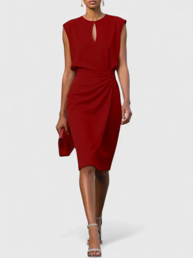 Refined Mini Dress with Elegant Silhouette