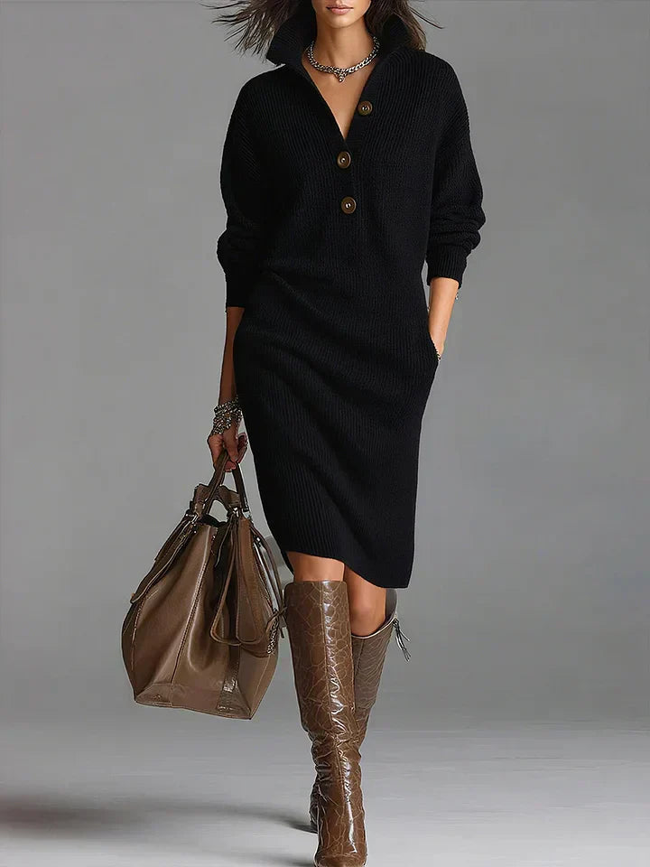 Chic Sweater Mini Dress