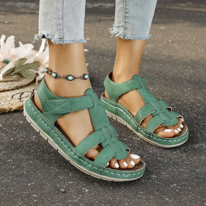 Sandalias casuales de punta abierta