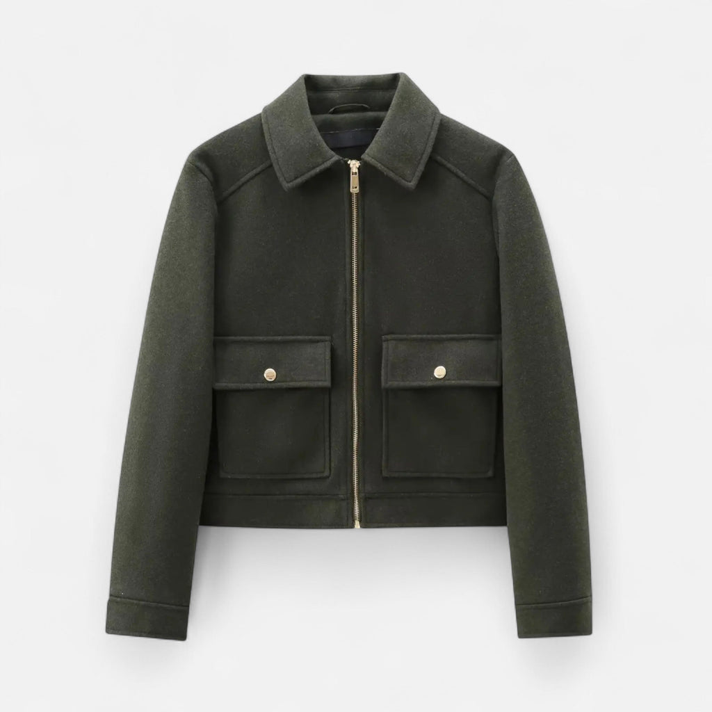 Women's Elegant Winter Zip Jacket