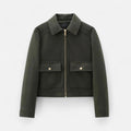 Women's Elegant Winter Zip Jacket