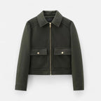 Women's Elegant Winter Zip Jacket