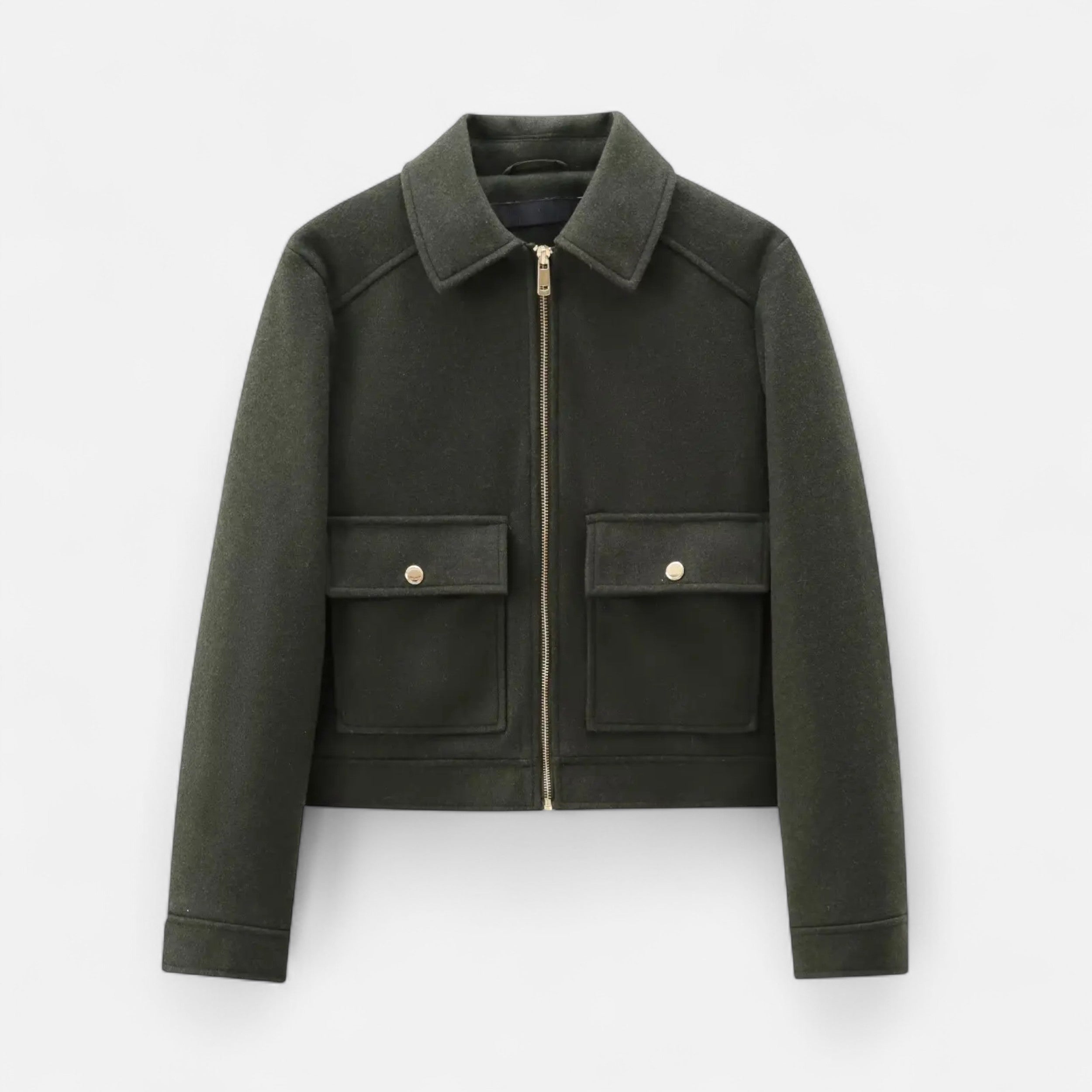 Women's Elegant Winter Zip Jacket