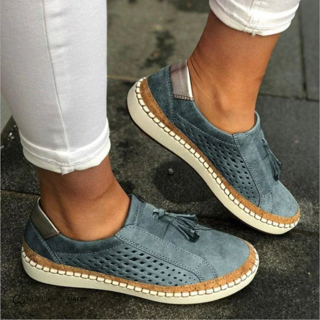 Zapatillas ortopédicas para caminar sin cordones